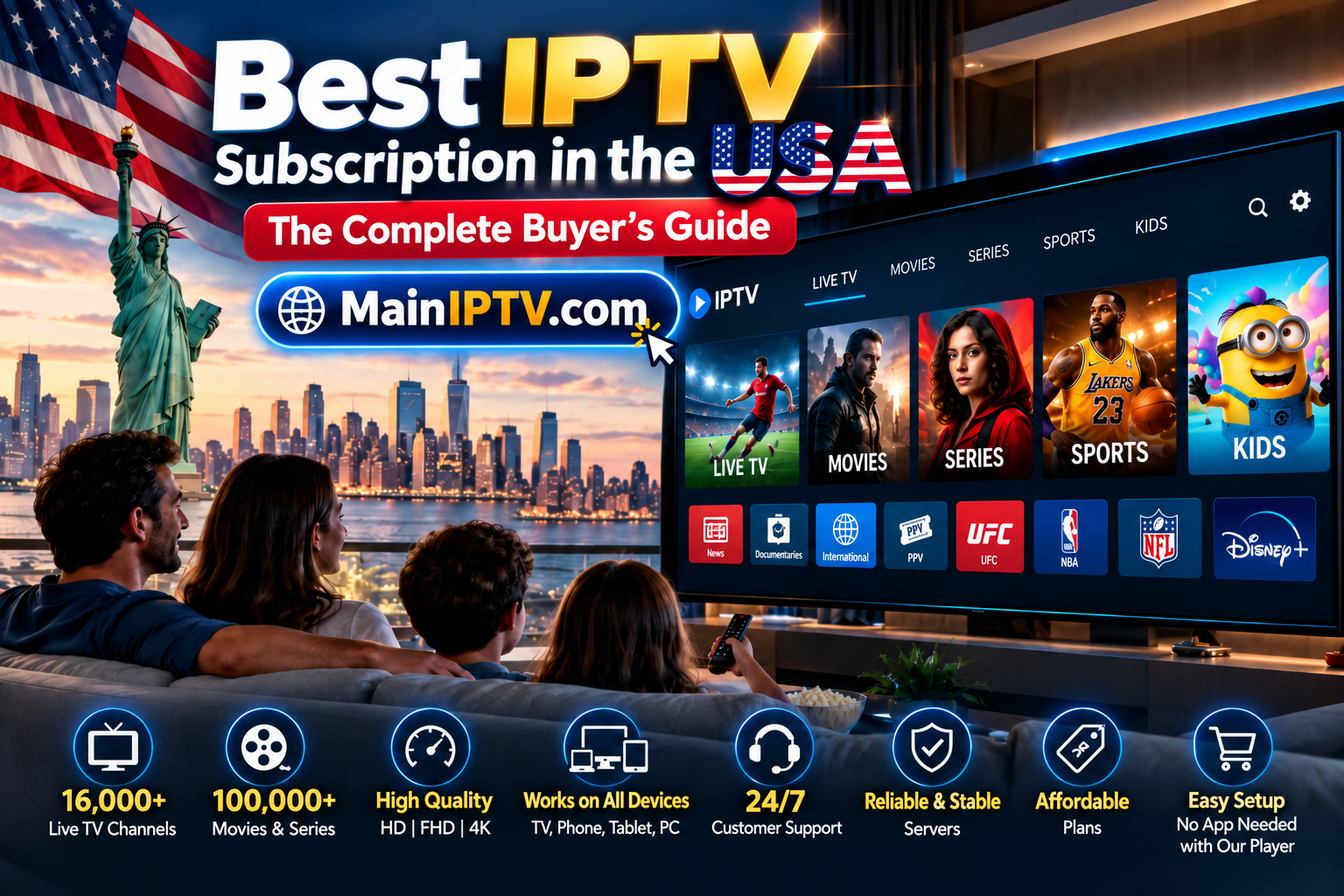Best IPTV Subscription in the USA: The Complete Buyer's Guide
