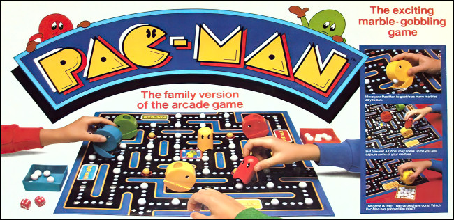 Milton Bradley Pac-Man Boardgame Box Cover