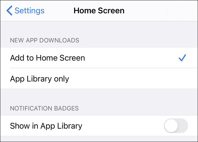 iOS 14 Add New Apps to Home Screen or Library