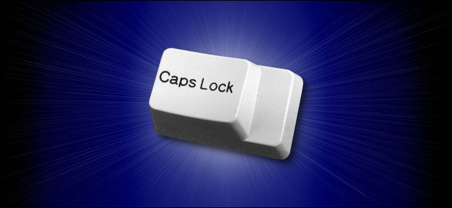 A Caps Lock key.