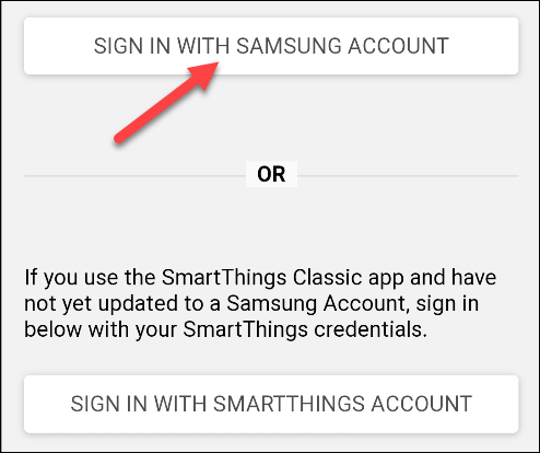 sign in with samsung account