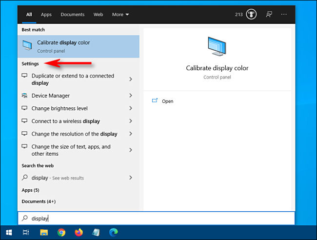 Click "Settings" in the Windows 10 Start menu.