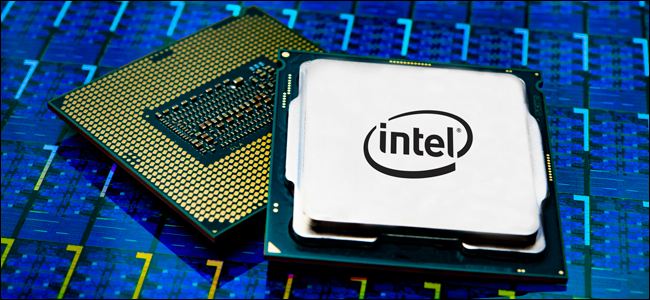Intel's Core i9 processor package.