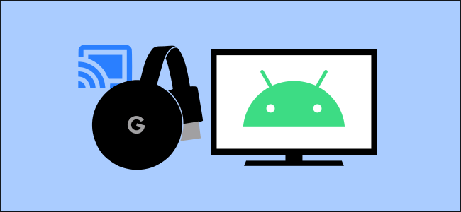 The Android and Chromecast logos.