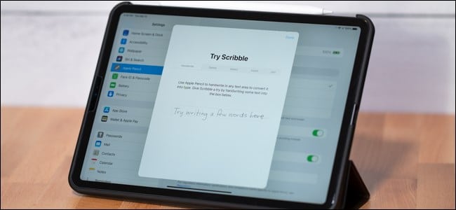 How to Disable Scribble for Apple Pencil on iPad