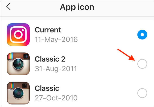 Choose a New Instagram Icon
