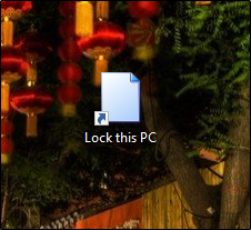Lock PC icon