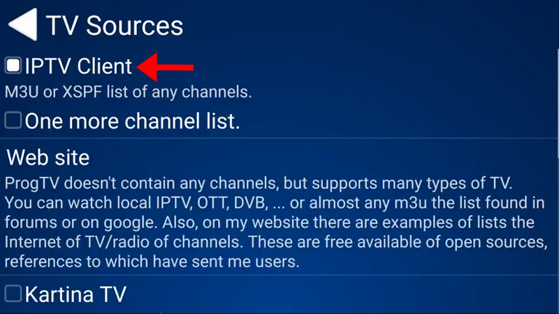 ProgTV iptv guide