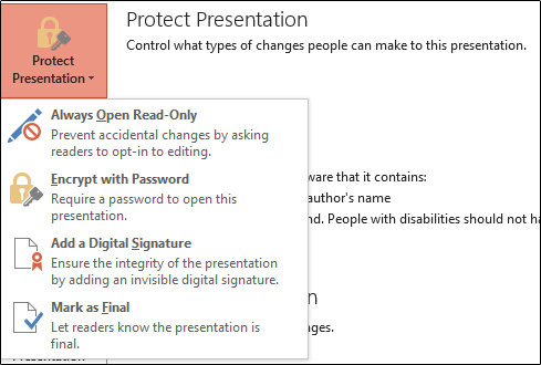 Protect-presentation-drop-down-menu.png